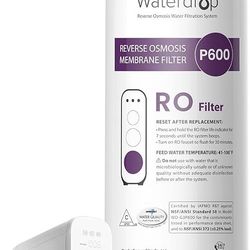 Waterdrop WD-G3P600-RO Filter, NSF Certified, Replacement for WD-G3P600 Reverse Osmosis System, 2-year Lifetime 