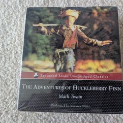 Sealed Audiobook New Mark Twain The Adventures Of Huckleberry Finn 10cd