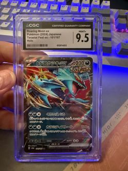 Roaring Moon ex CGC 9.5 Japanese Pokémon Card