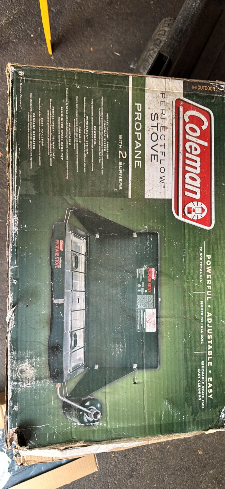 New Coleman Camping Stove Propane