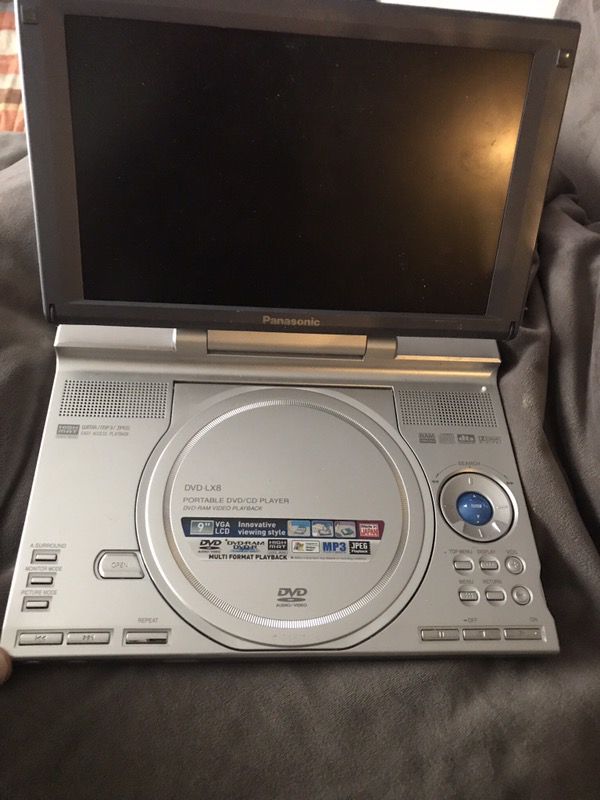 Portable Panasonic DVD player