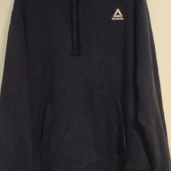 Reebok Navy Blue hoodie size XL