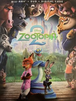 Disney’s ZOOTOPIA 2 (Blu-Ray + DVD-2025)