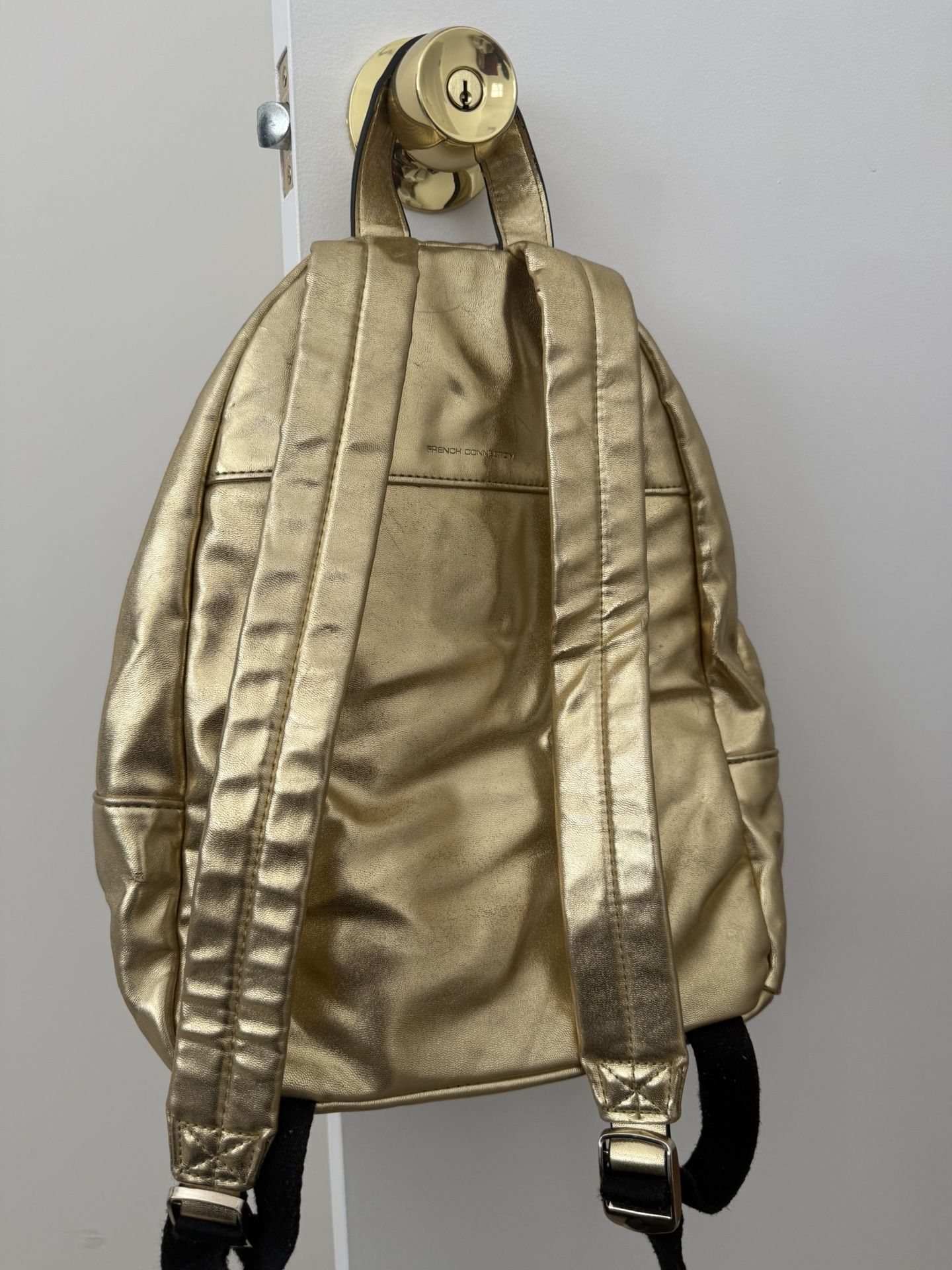 Women’s Gold French Connection Backpack