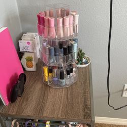 3 Tier Nail Polish Holder! Nail Polish Included 