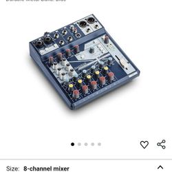 8 Channel Compact Mixer FX 8 With Sound Effects 
