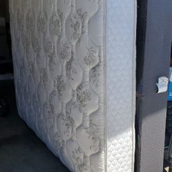 FREE BOX SPRING AND FRAME 