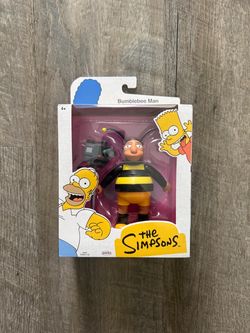 In Hand, Brand New, Never Opened Jakks Pacific - The Simpsons - Bumblebee Man - 5” Action Figure