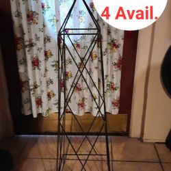 Heavy Duty Iron Plant Cages $20 Each or $250 For All 14 Pieces. SEE PICS