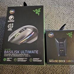 Razer Basilisk Ultimate & Chroma Charging Dock