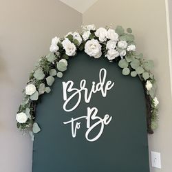 6 Foot Emerald Green Arch ( As Shown)