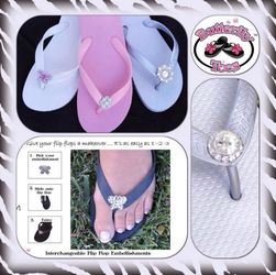 Flip Flop Jewels  (10 clips for $25)