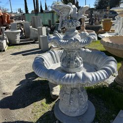 New Water Fountain Made Out Of Cement Perfect Gift 💝 