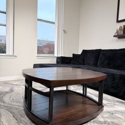 Real Wood Living Room Coffee Table 