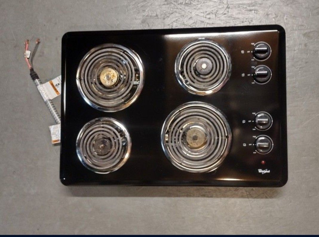 Electric Cooktop Whirlpool 