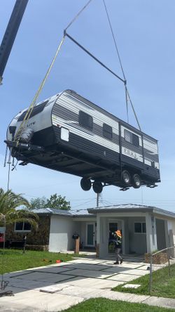 Rv Tráiler Casita De Patio Shed 