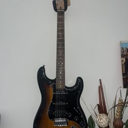Electric Guitar With Amp
