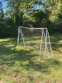 Soccer goal.