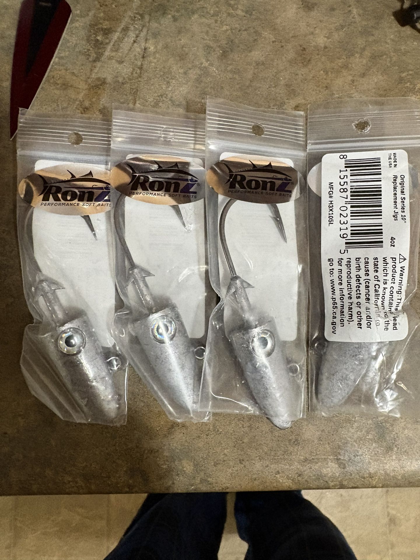 Fishing lures Ronz Performance Soft baits