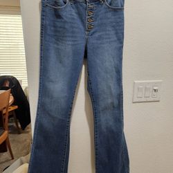 Sofia Jeans, Melissa Flare, Button Front