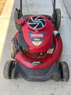Craftsman push lawnmower needs work