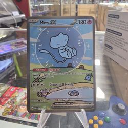 Mew ex Pokémon Card 232/091 PAF Bubble Mew