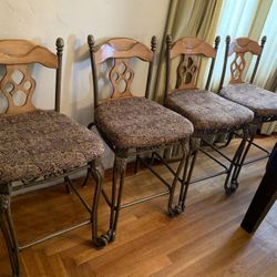 4 Ashley counter height stools/chairs