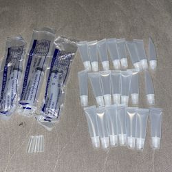 Empty Lipgloss Tubes