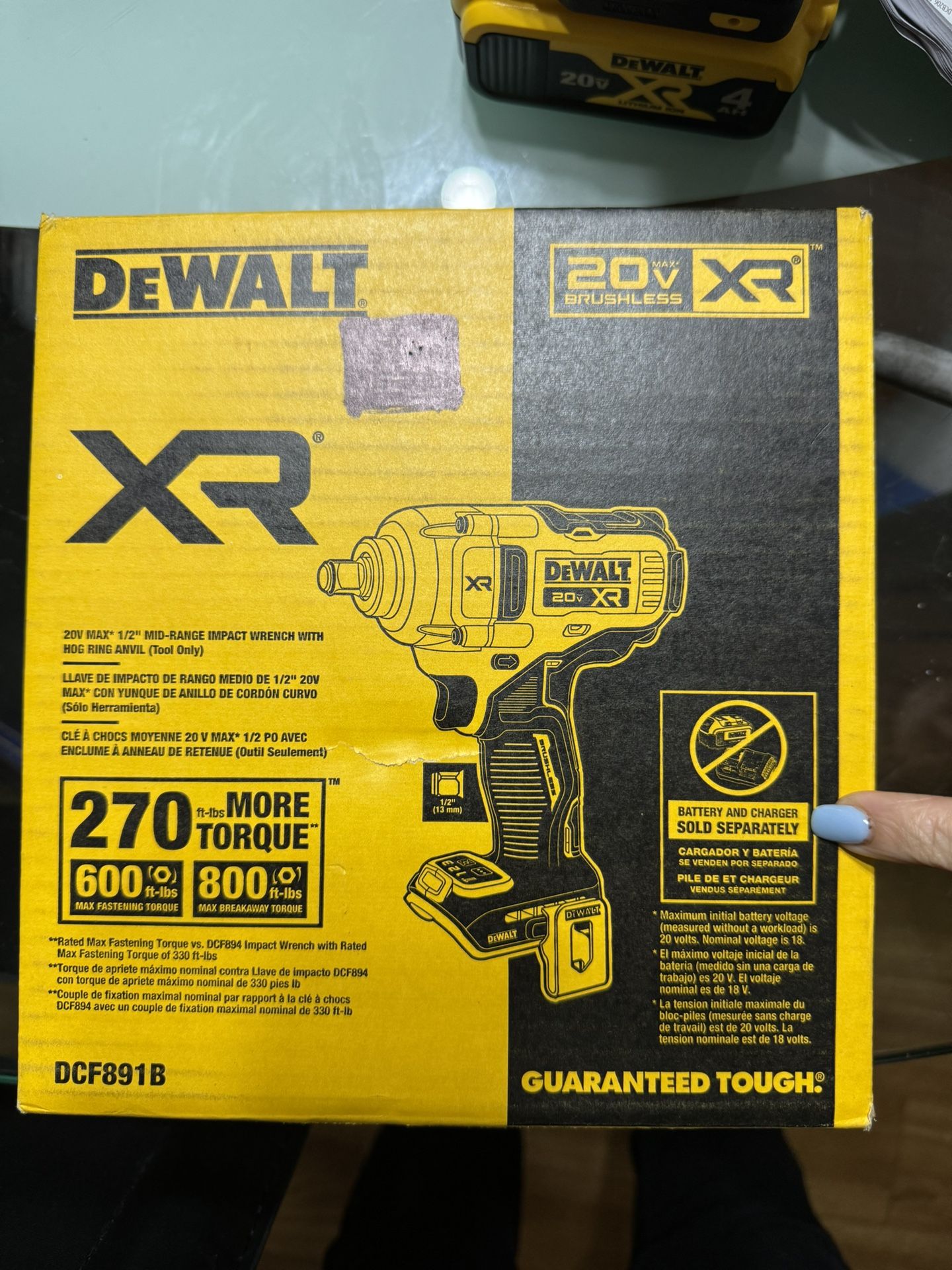 Dewalt 1/2 High Torque Impact Wrench Saturday Sale