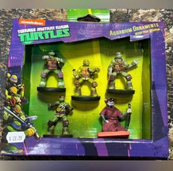Teenage Mutant Ninja Turtles five piece set
