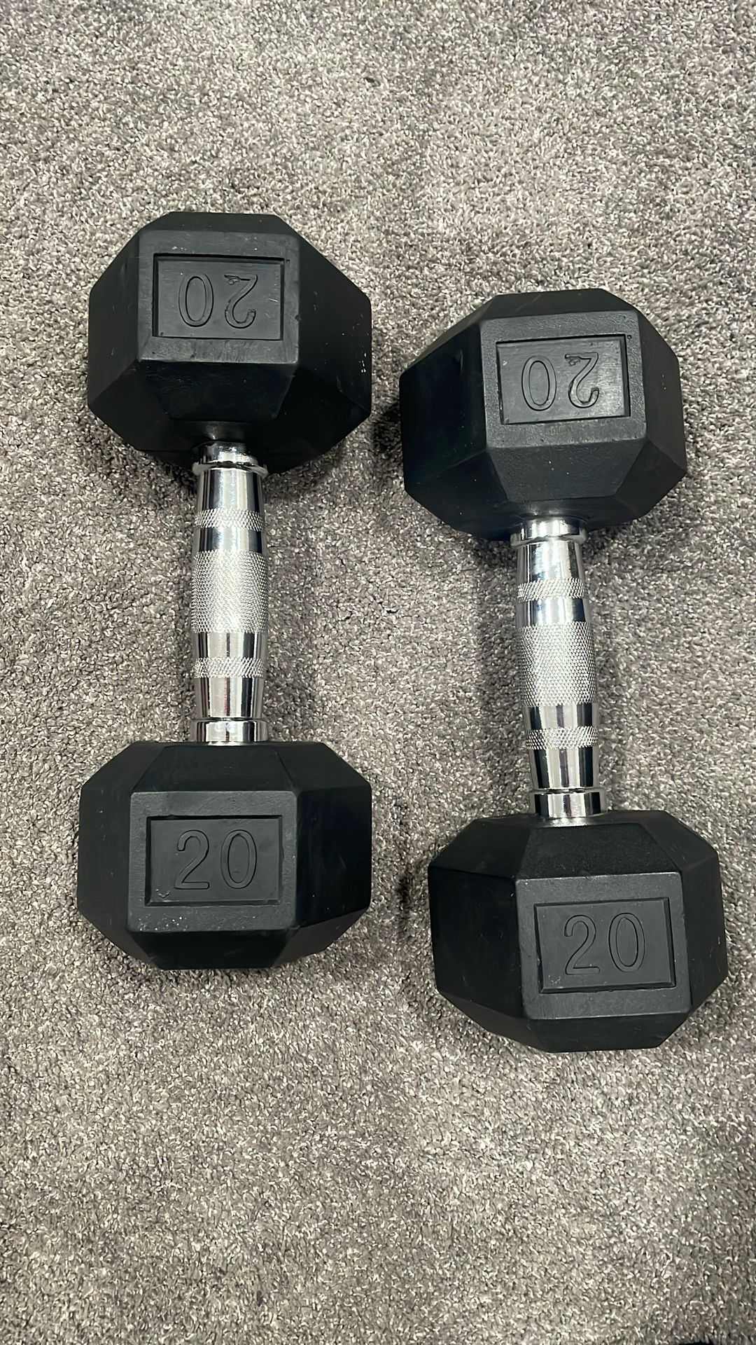 25 Lb Dumbbells 2x
