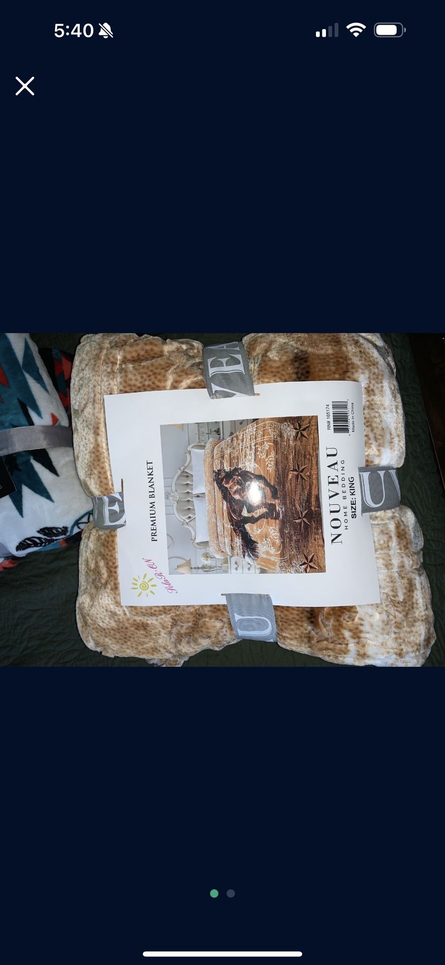 Cobijas/ Blankets King Size