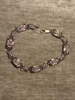 10k gold vintage art deco bracelet