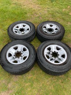 Chrome 18” Dodge Wheels & Tires
