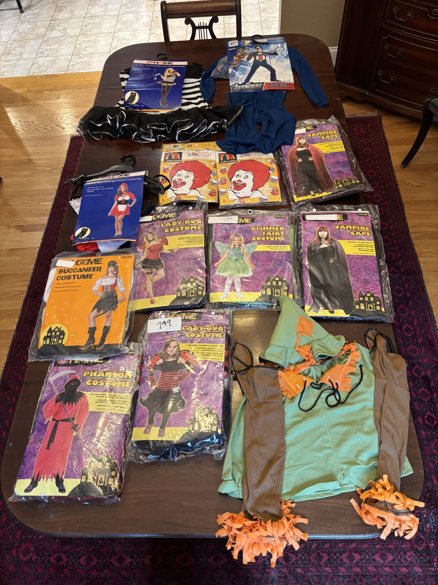 Halloween costumes