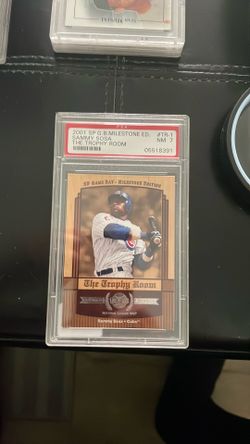 2001 SPG. B milestone ED trading card.