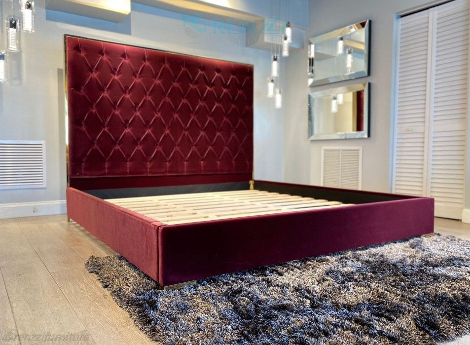 King Bed Frame \\ Financing Available