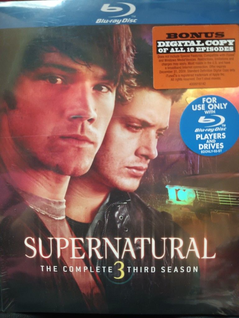 Supernatural Complete 3rd Season (Sealed)