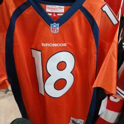 Broncos Manning Jersey Size Large Mitchell And Ness