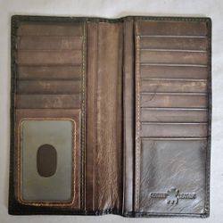 Western Leather Wallet Men