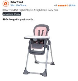 Baby Trend - High Chair, Pink