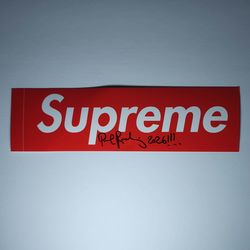 Supreme Sticker Signed By PROD