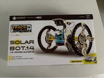 Teach Tech SolarBot.14 Robot Kit Science & Technology Toy