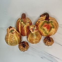 Fall Ceramic Decor Set 1