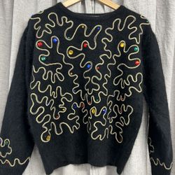 80s Angora Sweater 
