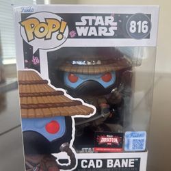 Funko Pop Star Wars Cad Bane Target Con Limited Edition Exclusive 
