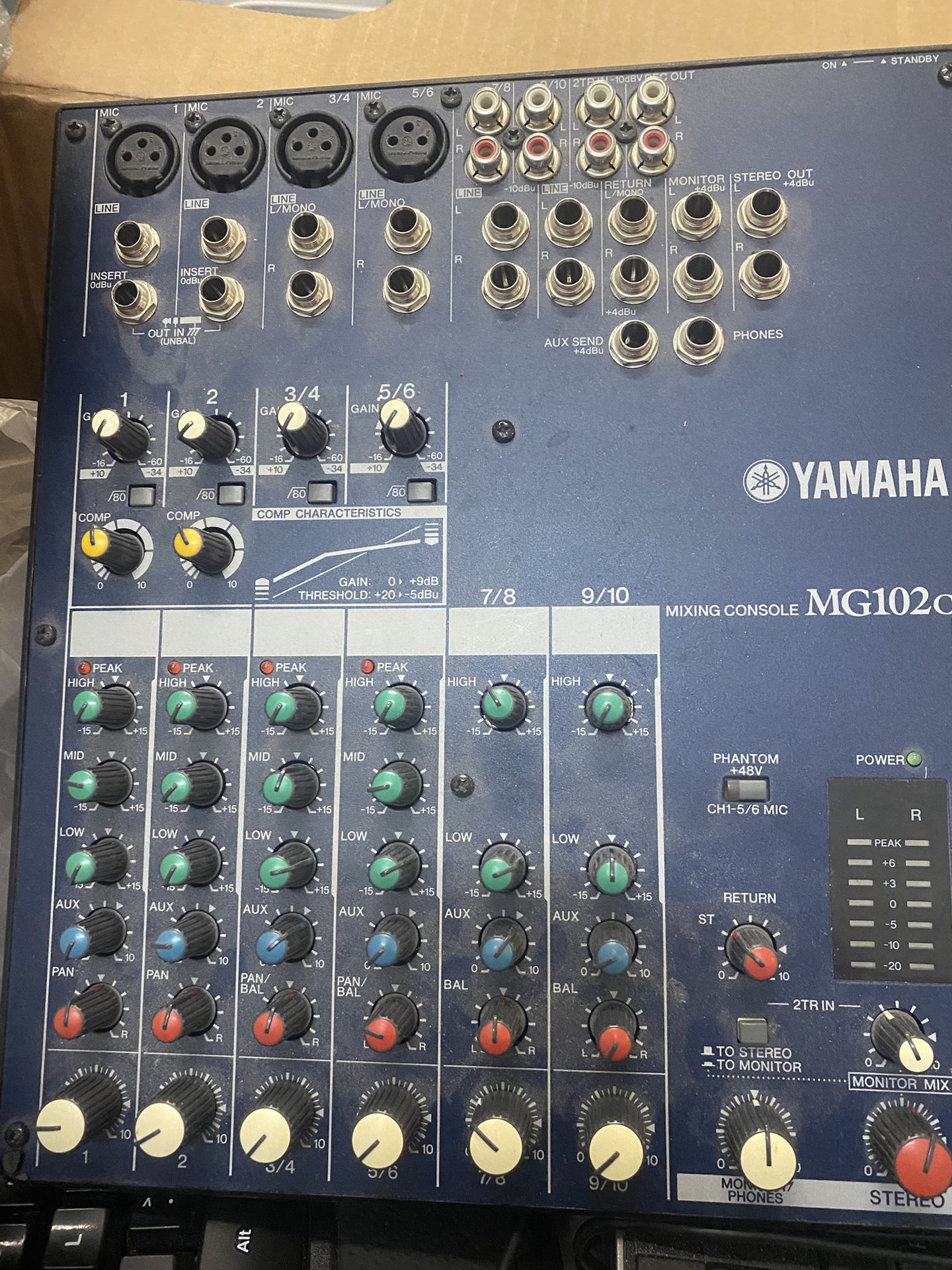 Yamaha MG102C 10 Channel Mixer