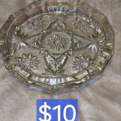 Vintage Crystal Ashtrays