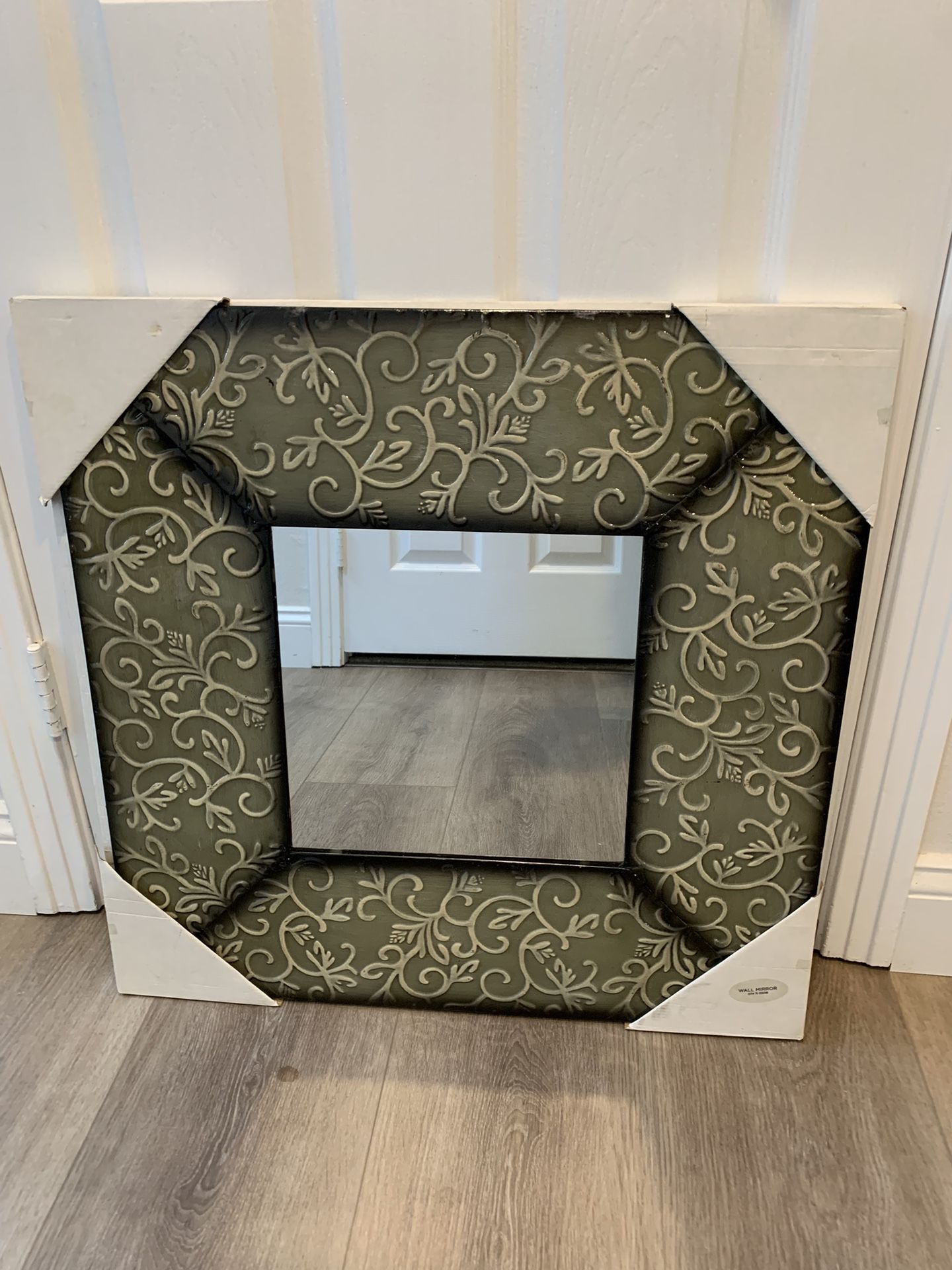 Brand New Target Home Handcrafted Metal Embossed Mirror !!!t