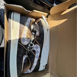 LV x Nike AF 1 Lows